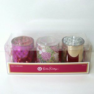 Lilly Pulitzer x Target Glass Votive Candle Holders Set of 3
